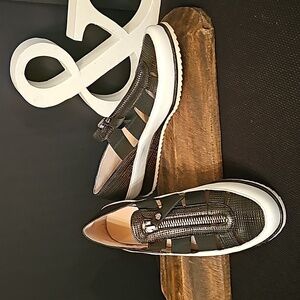 Stuart Weitzman Zip Sneakers